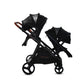 Venice Child Ventura Single to Double Stroller & 2nd Toddler Seat | Midnight