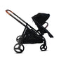 Venice Child Ventura Single to Double Stroller & 2nd Toddler Seat | Midnight