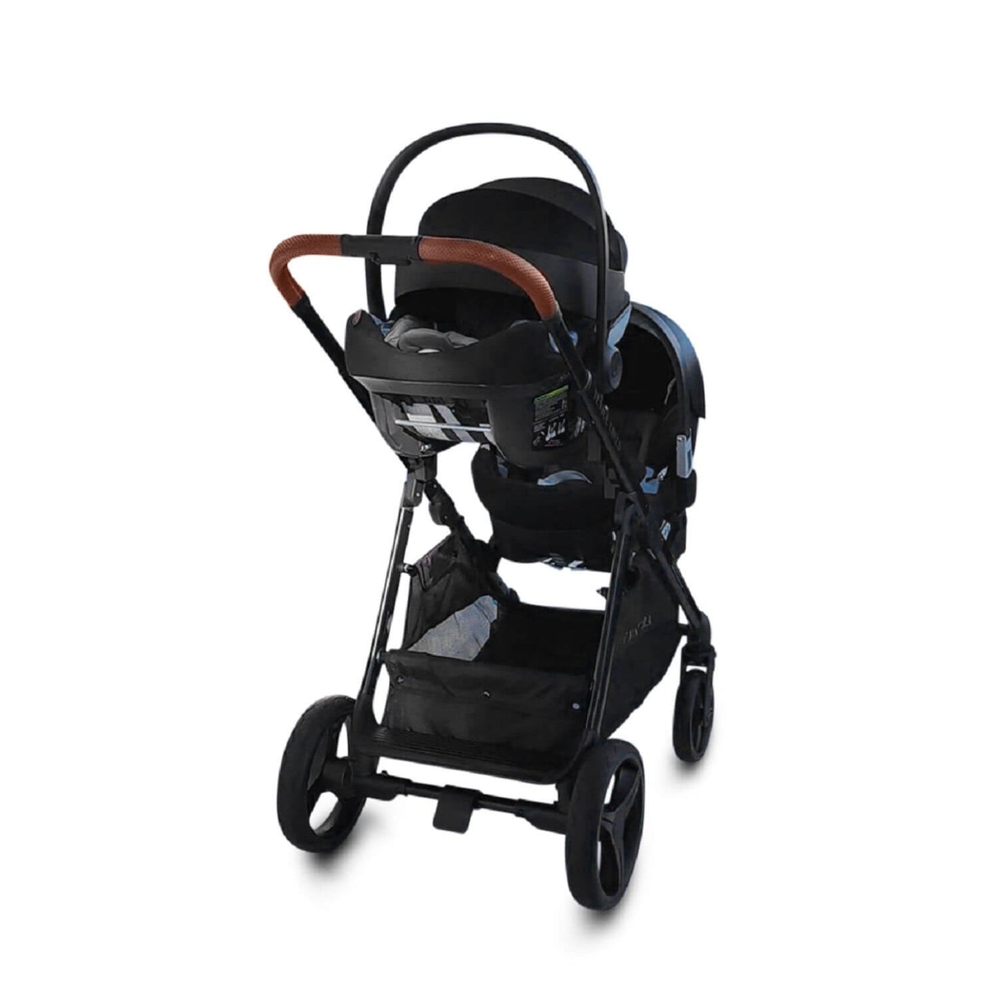 Venice Child Ventura Single to Double Stroller & 2nd Toddler Seat | Midnight