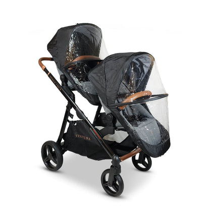 Venice Child Ventura Single to Double Stroller & 2nd Toddler Seat | Shadow