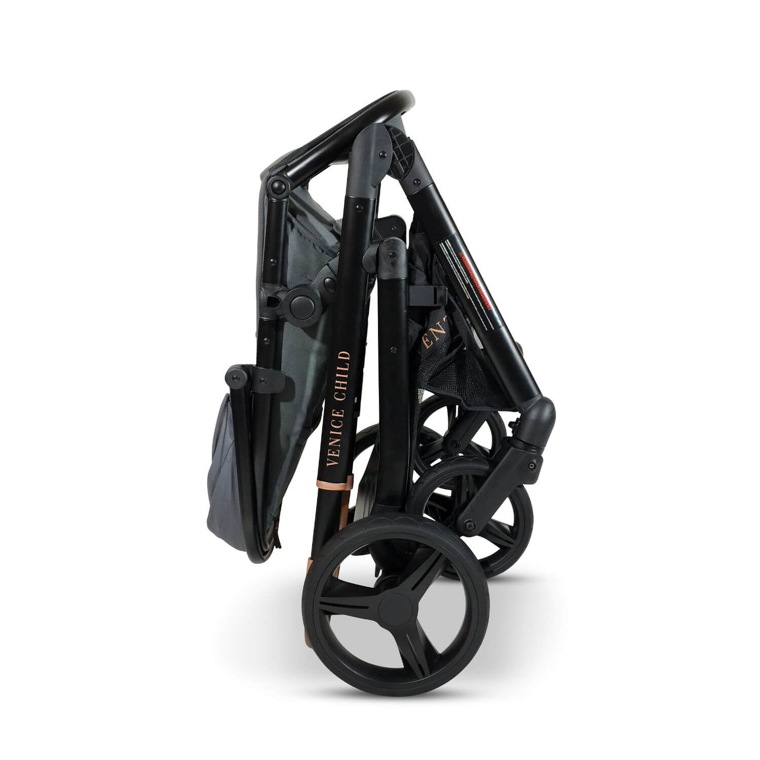 Venice Child Ventura Single to Double Stroller & Bassinet | Midnight
