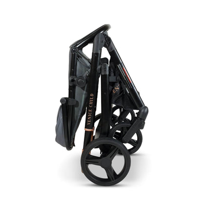Venice Child Ventura Single to Double Stroller & Bassinet | Midnight