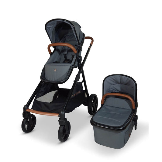 Venice Child Ventura Single to Double Stroller & Bassinet | Shadow