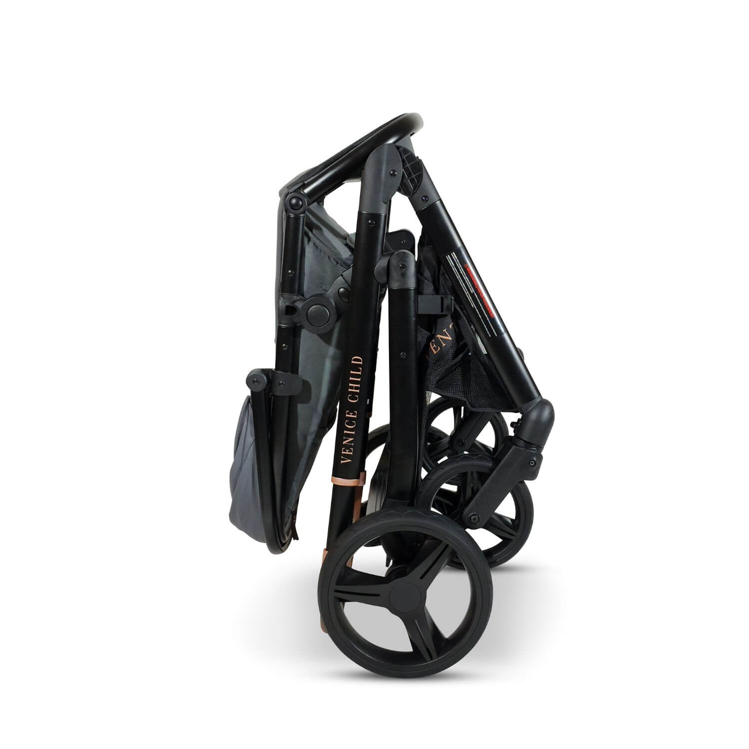 Venice Child Ventura Single to Double Sit-And-Stand Stroller | Midnight