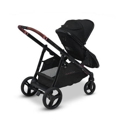 Venice Child Ventura Single to Double Sit-And-Stand Stroller | Midnight
