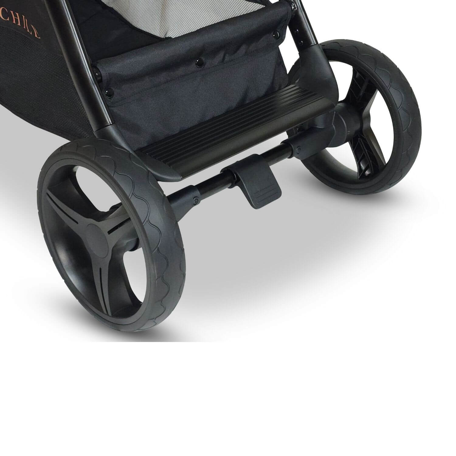 Venice Child Ventura Single to Double Sit-And-Stand Stroller | Shadow - Wheel