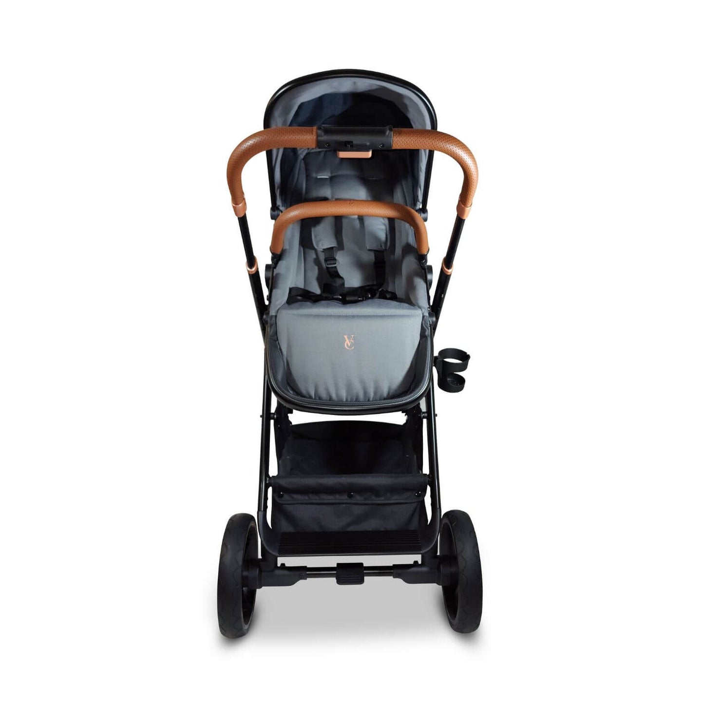 Venice Child Ventura Single to Double Sit-And-Stand Stroller | Shadow - Front