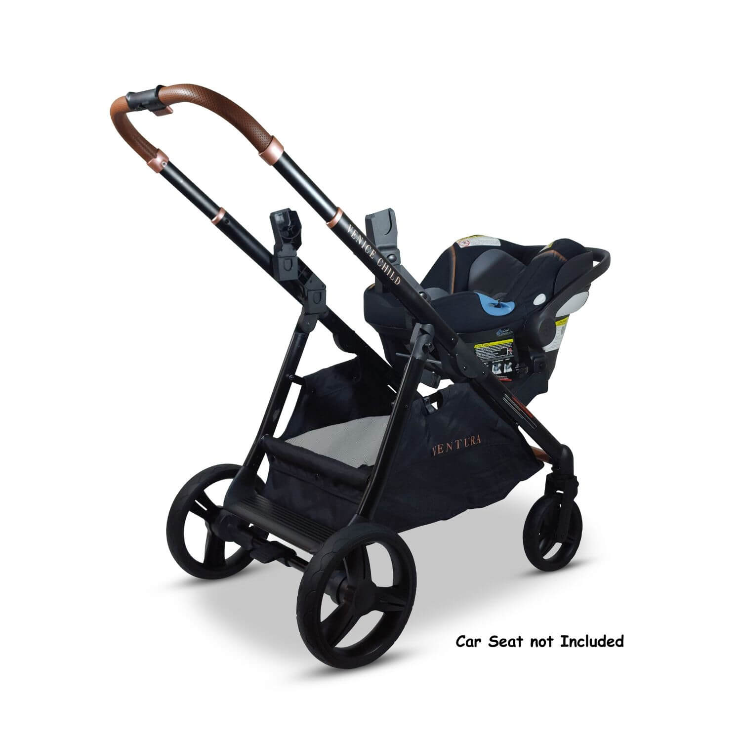 Venice Child Ventura Single to Double Sit-And-Stand Stroller | Shadow