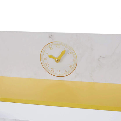 Detail of Teamson Kids Versailles Play Kitchen with Refrigerator White