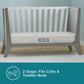 Contours Vibes 2-Stage Soothing Vibrations Crib and Toddler Mattress - Deetail