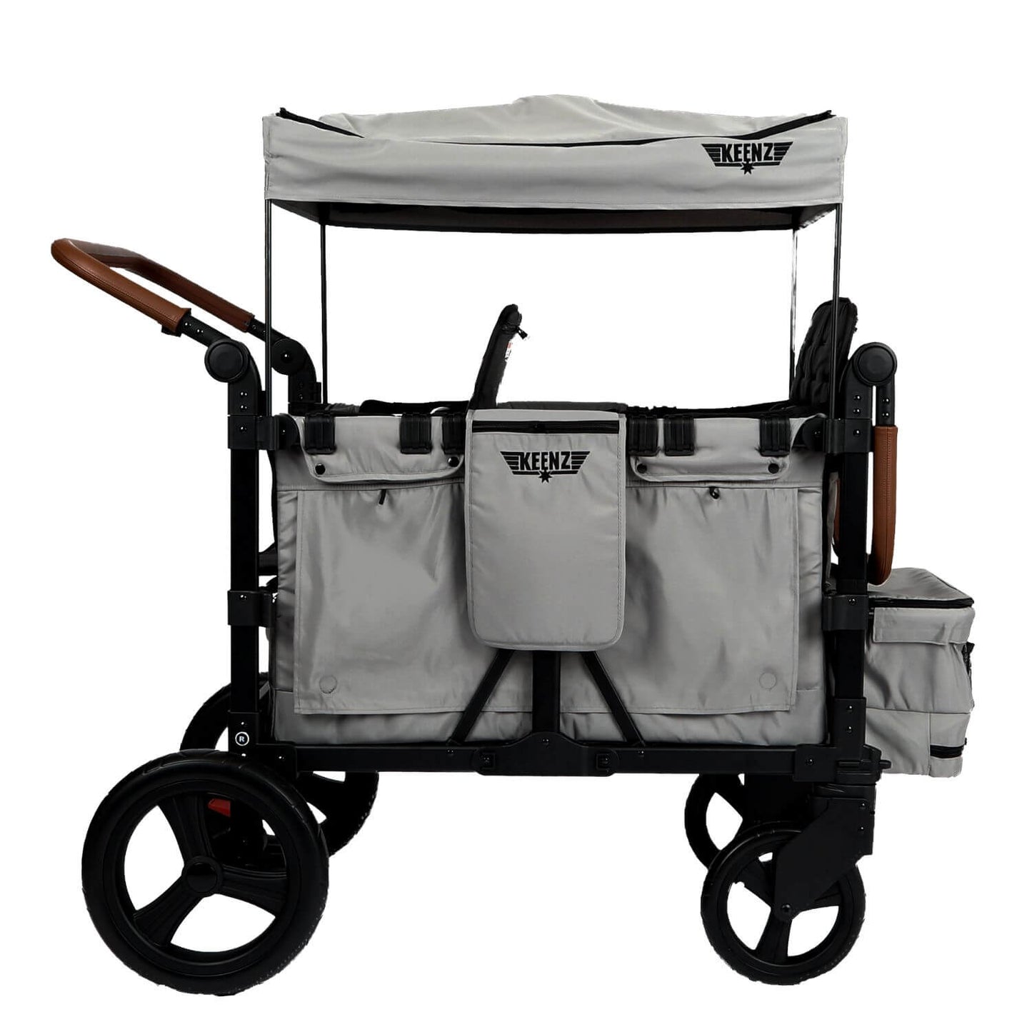 Keenz Vyo͞o The Seating Chameleon Stroller Wagon 4-Passengers Grey