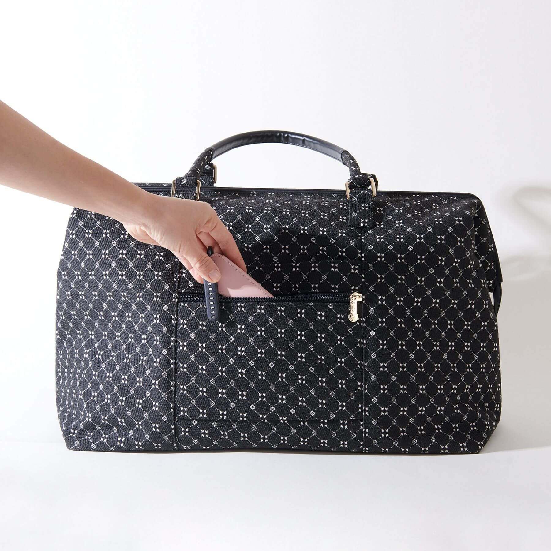 Sunveno Weekender Mommy Bag Travel Duffle - Black