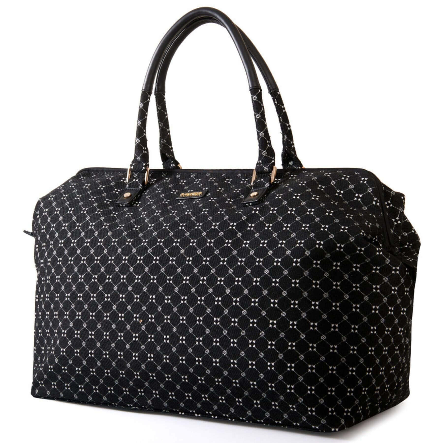 Sunveno Weekender Mommy Bag Travel Duffle - Black Classic