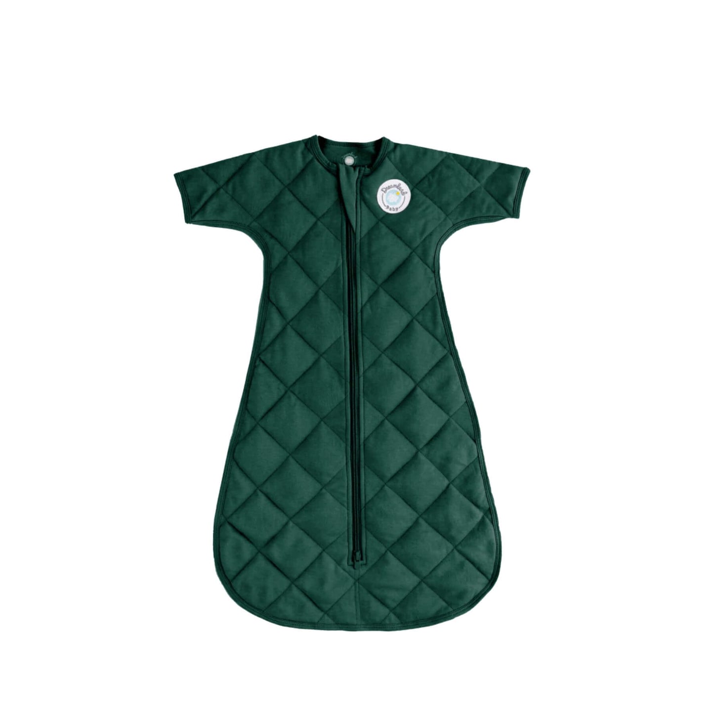 Dream Weighted Transition Swaddle - Mauve - Forest Green