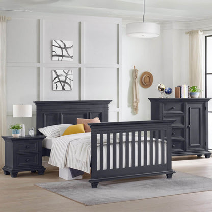 Oxford Baby Weston 2 Drawer Nightstand Midnight Slate