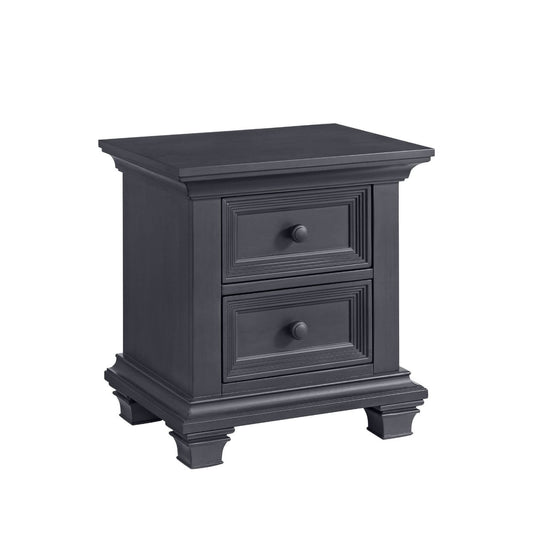 Oxford Baby Weston 2 Drawer Nightstand Midnight Slate