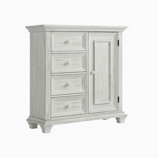 Oxford Baby Weston 4-Drawer Chifferobe | Vintage White