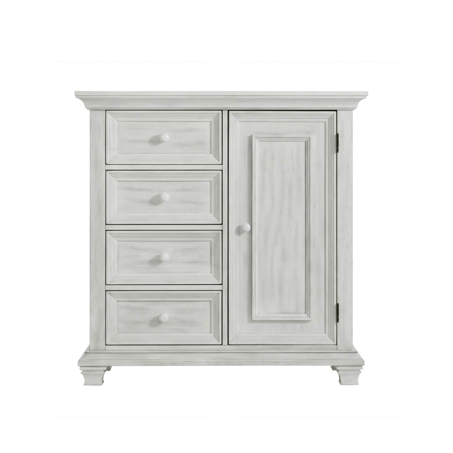 Oxford Baby Weston 4-Drawer Chifferobe | Vintage White