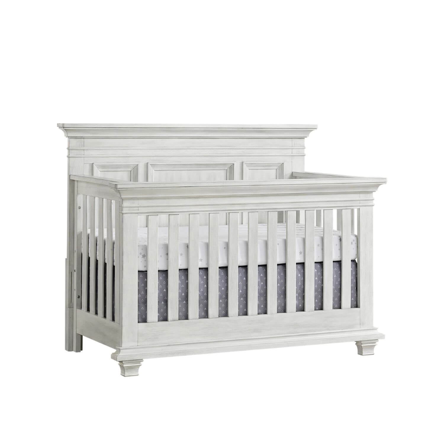 Oxford Baby Weston 4-in-1 Convertible Crib, Vintage White