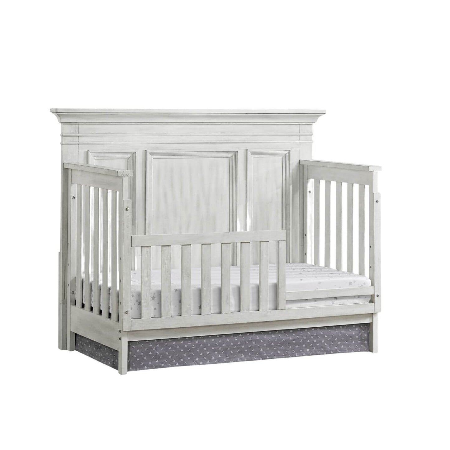 Oxford Baby Weston 4-in-1 Convertible Crib, Vintage White