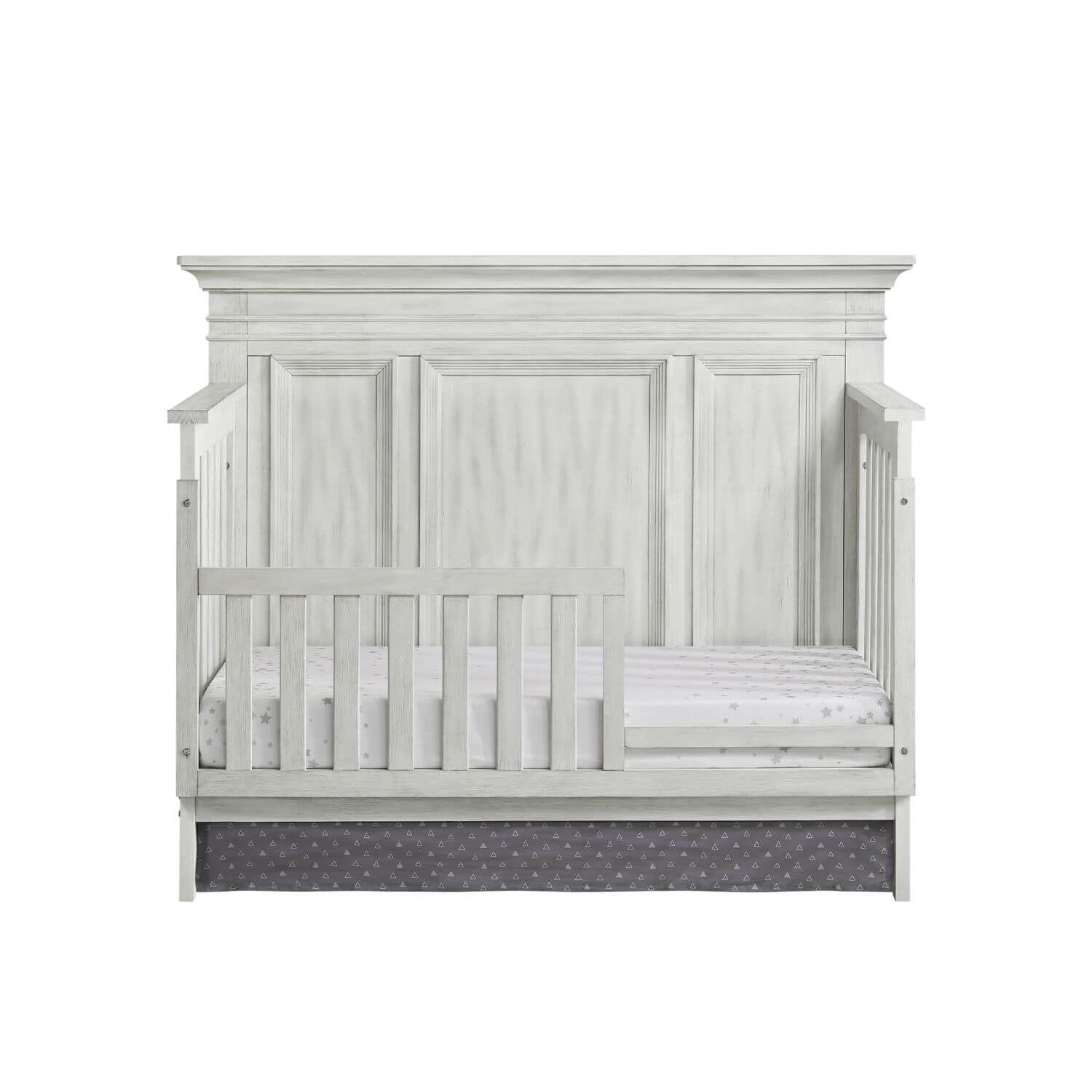 Oxford Baby Weston 4-in-1 Convertible Crib, Vintage White