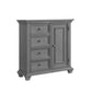 Oxford Baby Weston 4 Drawer Chifferobe Dusk Gray