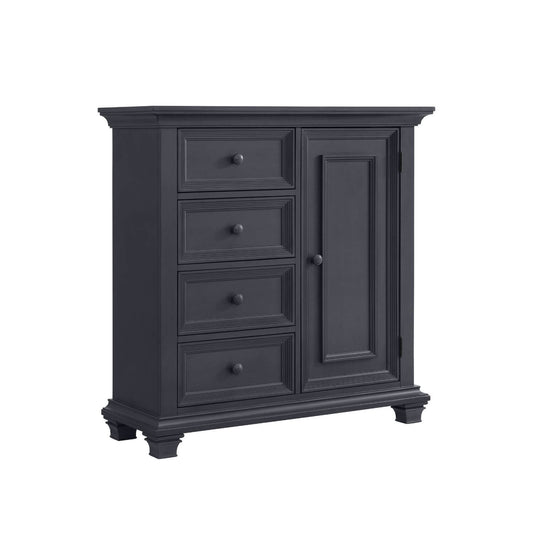 Oxford Baby Weston 4 Drawer Chifferobe Midnight Slate