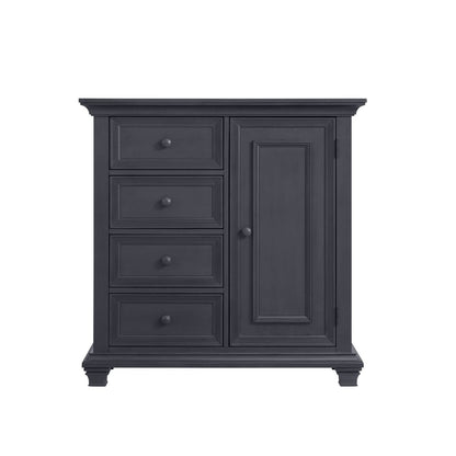 Oxford Baby Weston 4 Drawer Chifferobe Midnight Slate
