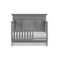 Oxford Baby Weston 4 In 1 Convertible Crib Dusk Gray