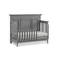 Oxford Baby Weston 4 In 1 Convertible Crib Dusk Gray