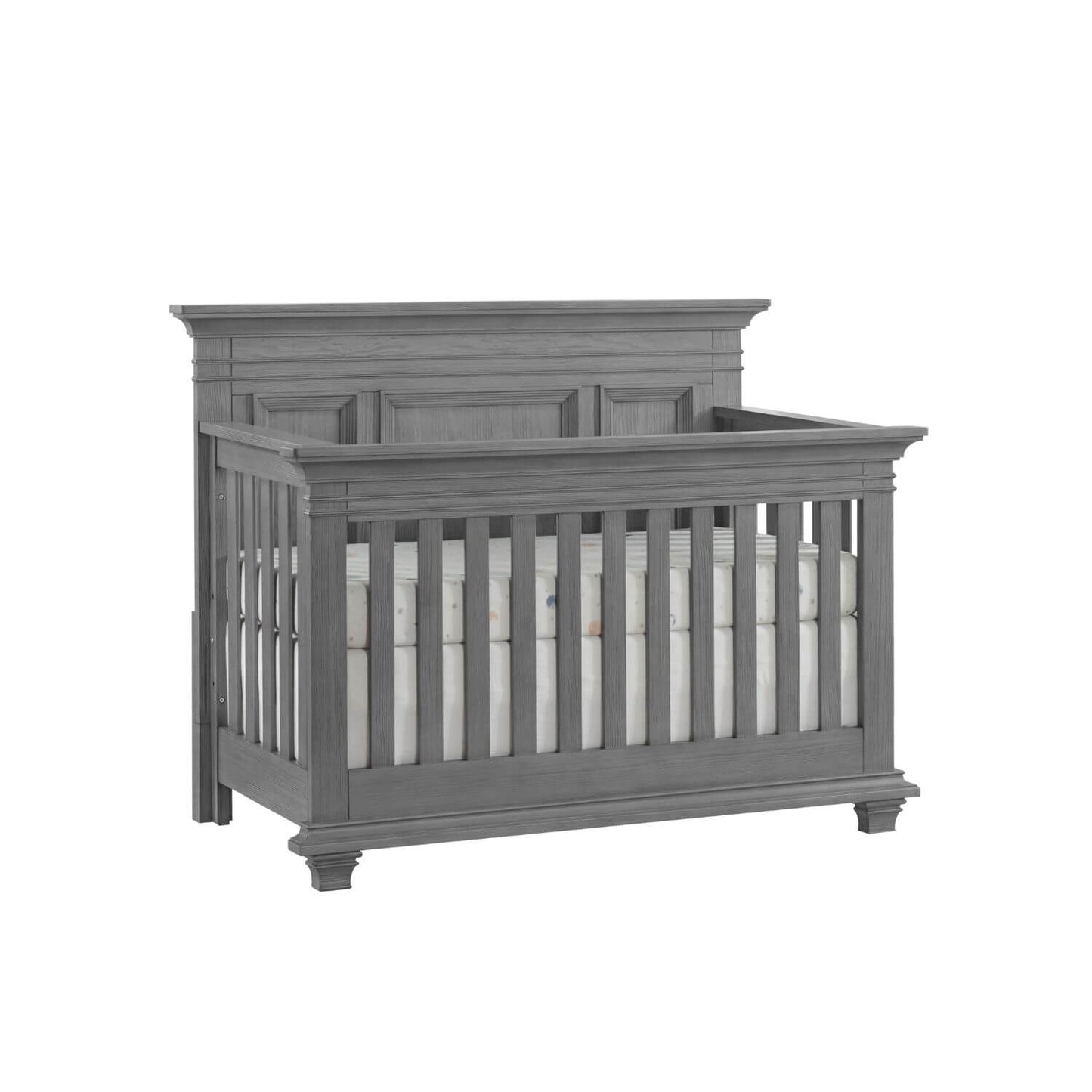 Oxford Baby Weston 4 In 1 Convertible Crib Dusk Gray