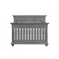 Oxford Baby Weston 4 In 1 Convertible Crib Dusk Gray