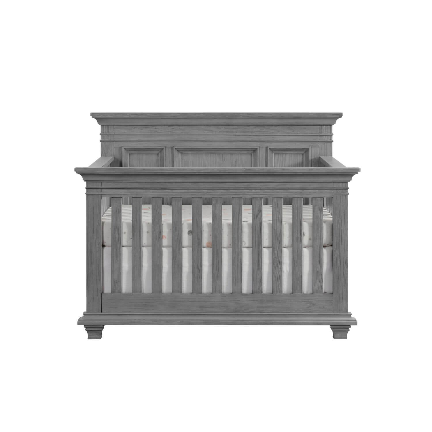 Oxford Baby Weston 4 In 1 Convertible Crib Dusk Gray