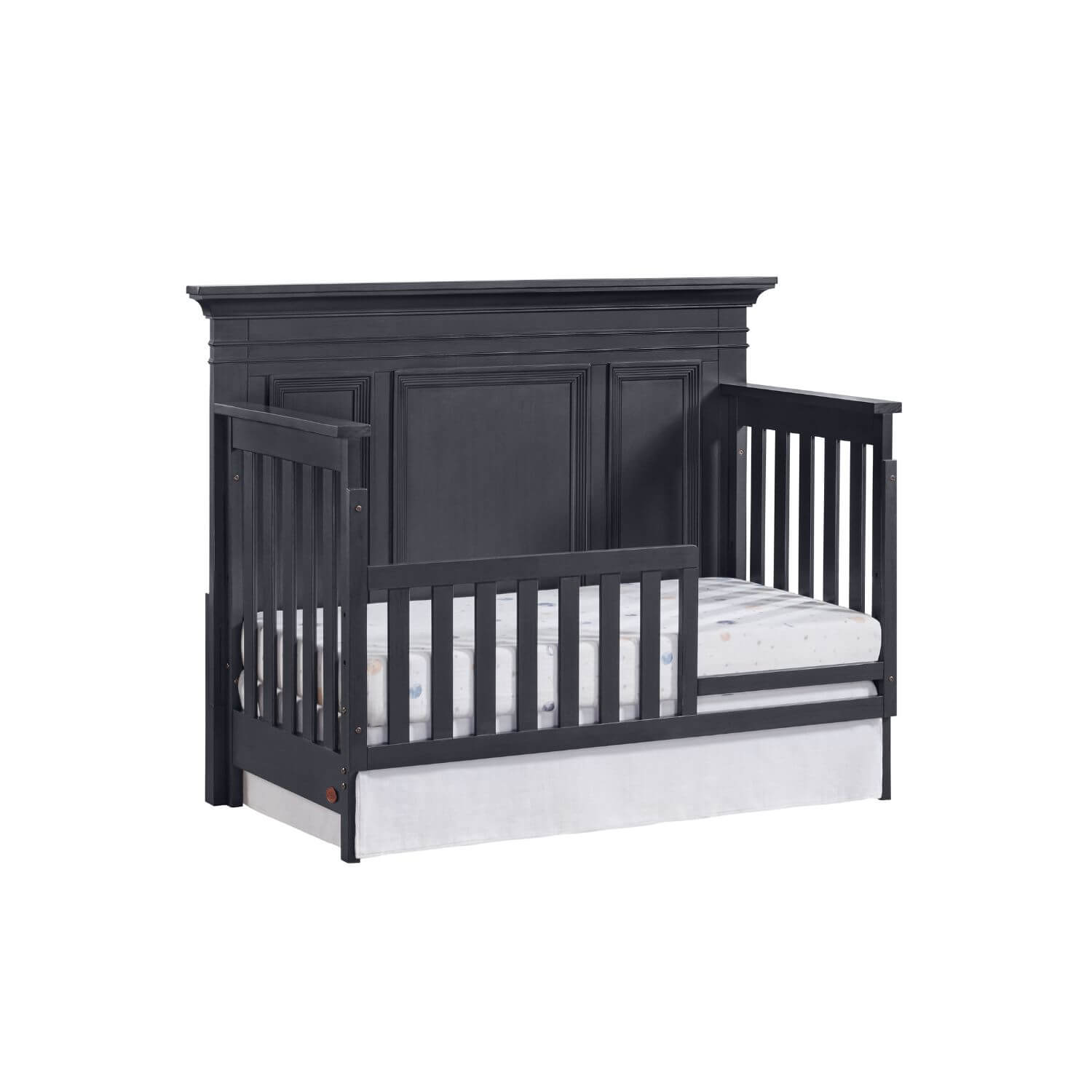 Oxford Baby Weston 4 In 1 Convertible Crib Midnight Slate