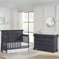 Oxford Baby Weston 4 In 1 Convertible Crib Midnight Slate