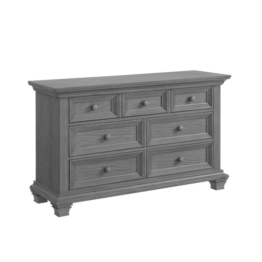 Oxford Baby Weston 7 Drawer Dresser Dusk Gray
