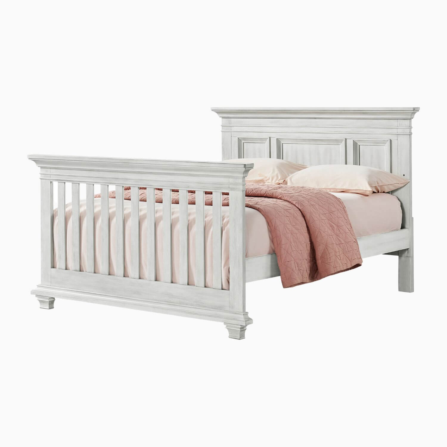 Oxford Baby Weston Full Bed Conversion Kit | Vintage White