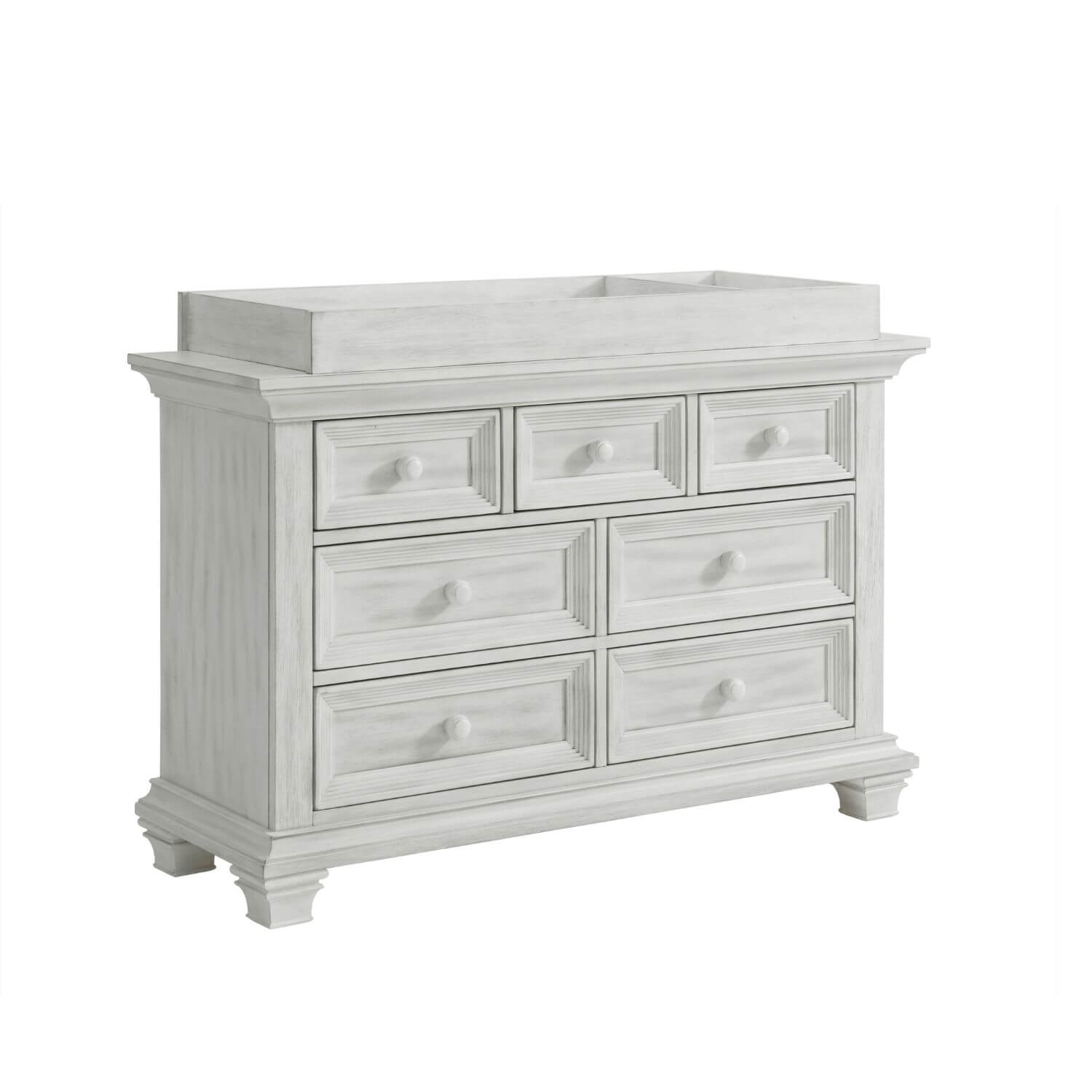 Oxford Baby Weston Changing Topper for 7-Drawer Dresser | Vintage White