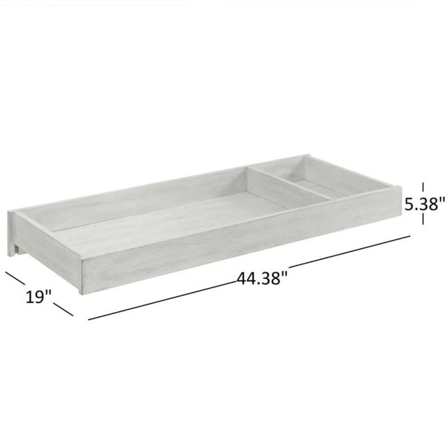 Oxford Baby Weston Changing Topper for 7-Drawer Dresser | Vintage White