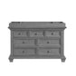 Oxford Baby Weston Changing Topper for 7 Drawer Dresser | Dusk Gray