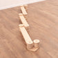 Wood and Hearts Balance Beam Zigzag