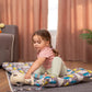 Girl Sitting on Wood and Hearts Climbing Arch Cushion