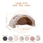 Wood and Hearts Large Climbing Arch w/ Pillow & Tent