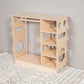 Wood and Hearts Montessori Closet