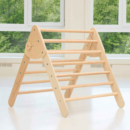Wood and Hearts Montessori Foldable Triangle