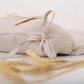 Detail of Wood and Hearts Montessori Rocker Pillow Sandy Bay