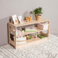 Wood and Hearts Montessori Shelf
