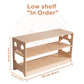Wood and Hearts Montessori Shelf