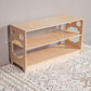Wood and Hearts Montessori Shelf
