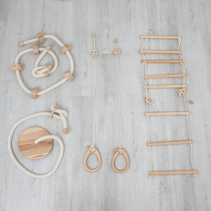 Wood and Hearts Swedish Wall Accessories
